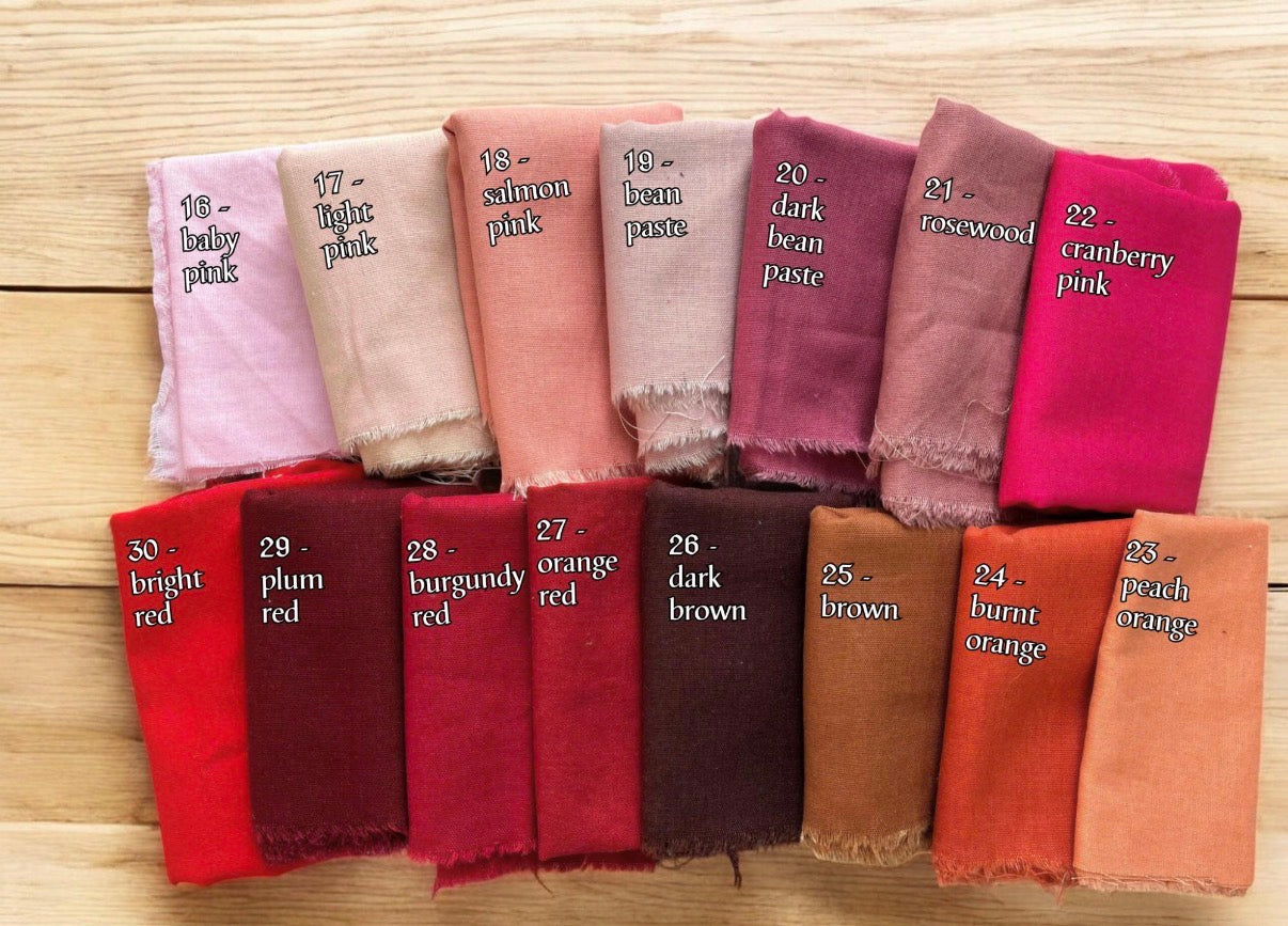 Linen Handmade Embroidered Dresses