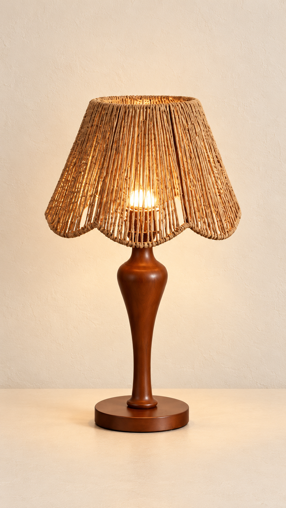 The Amalfi Woven Table Lamp