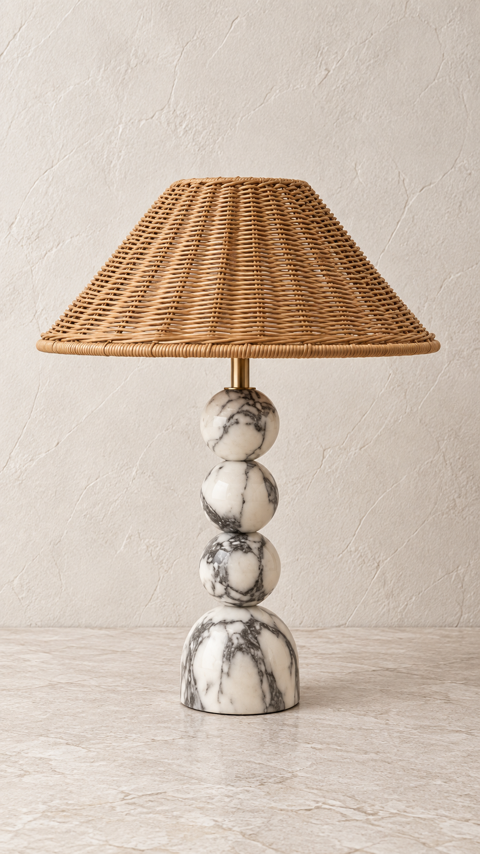 The Aurelia Rattan Table Lamp