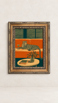 The Leopard Lounge Framed Art