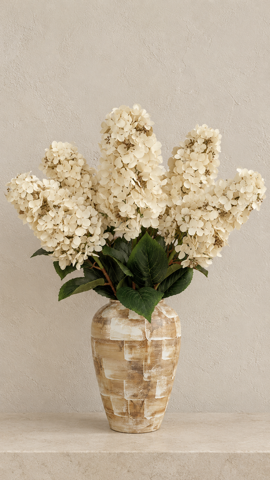 The Ivory Hydrangea Arrangement