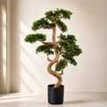 The Kyoto Sculptural Bonsai Tree | Decorative Faux Greenery