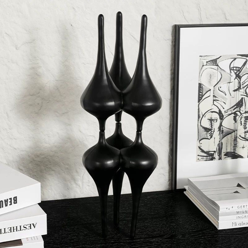 The Obsidian Sculptural Trio