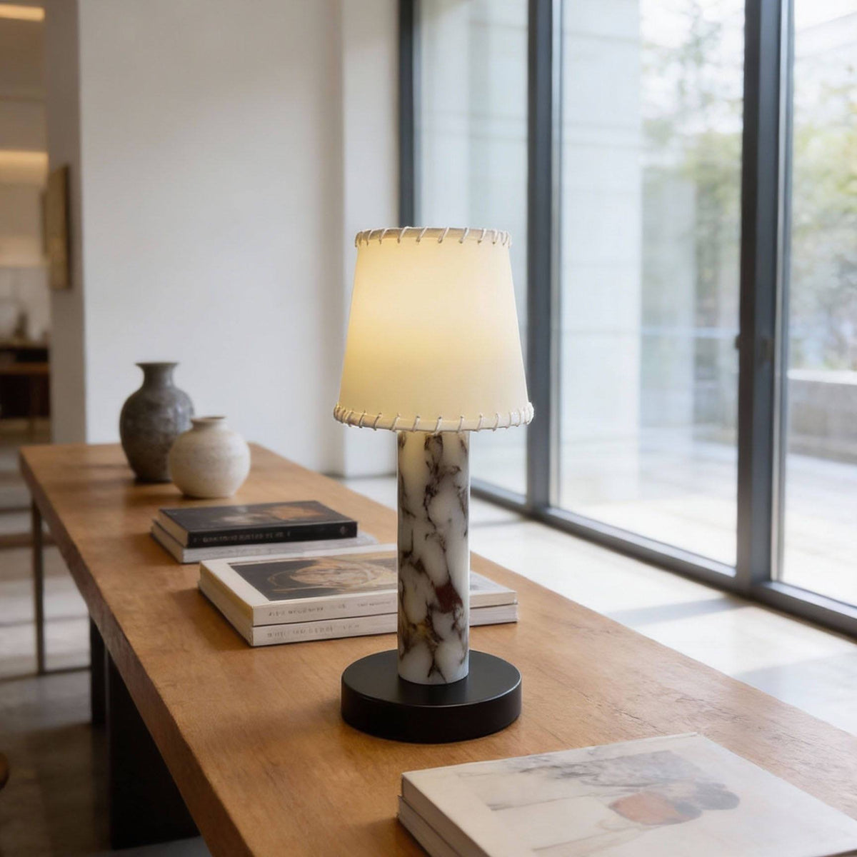 The Bellini Marble Table Lamp