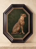 Framed Wall Art - Resting Leopard