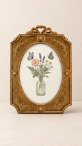 The Garden Study Ornate Frame