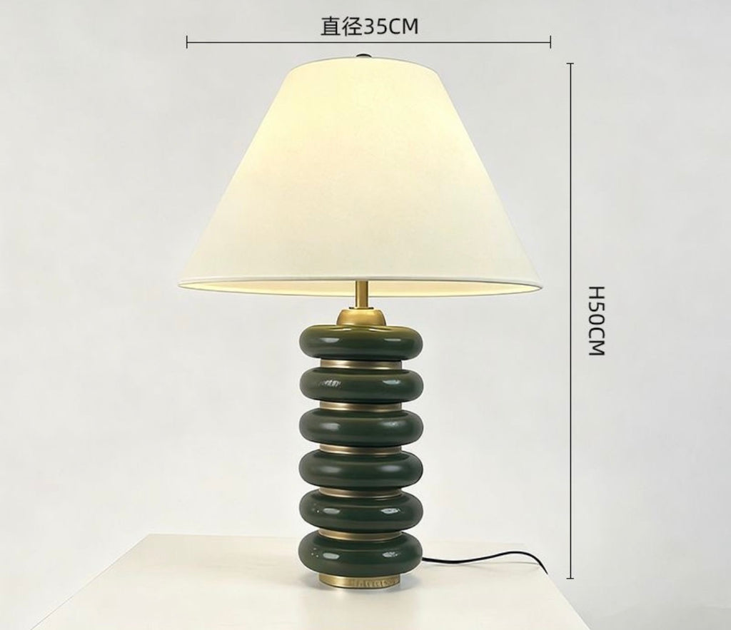 The Lucienne Olive Table Lamp