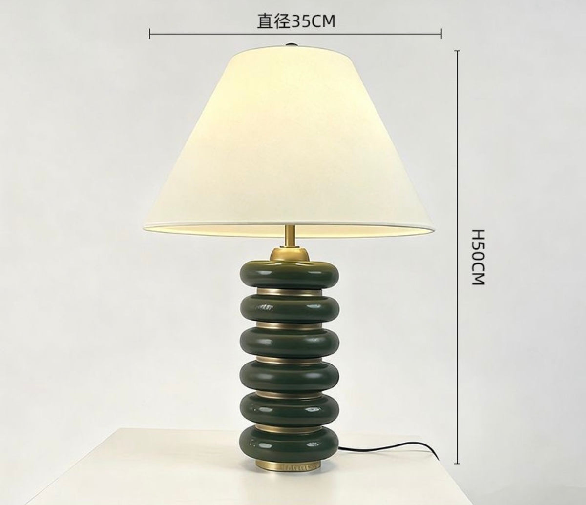 The Lucienne Olive Table Lamp