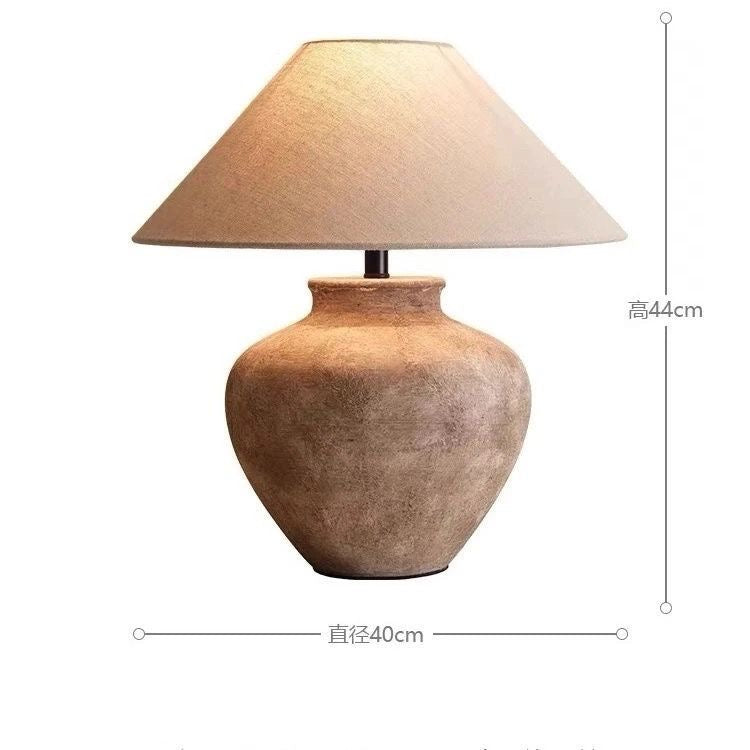 The Siena Earthenware Table Lamp