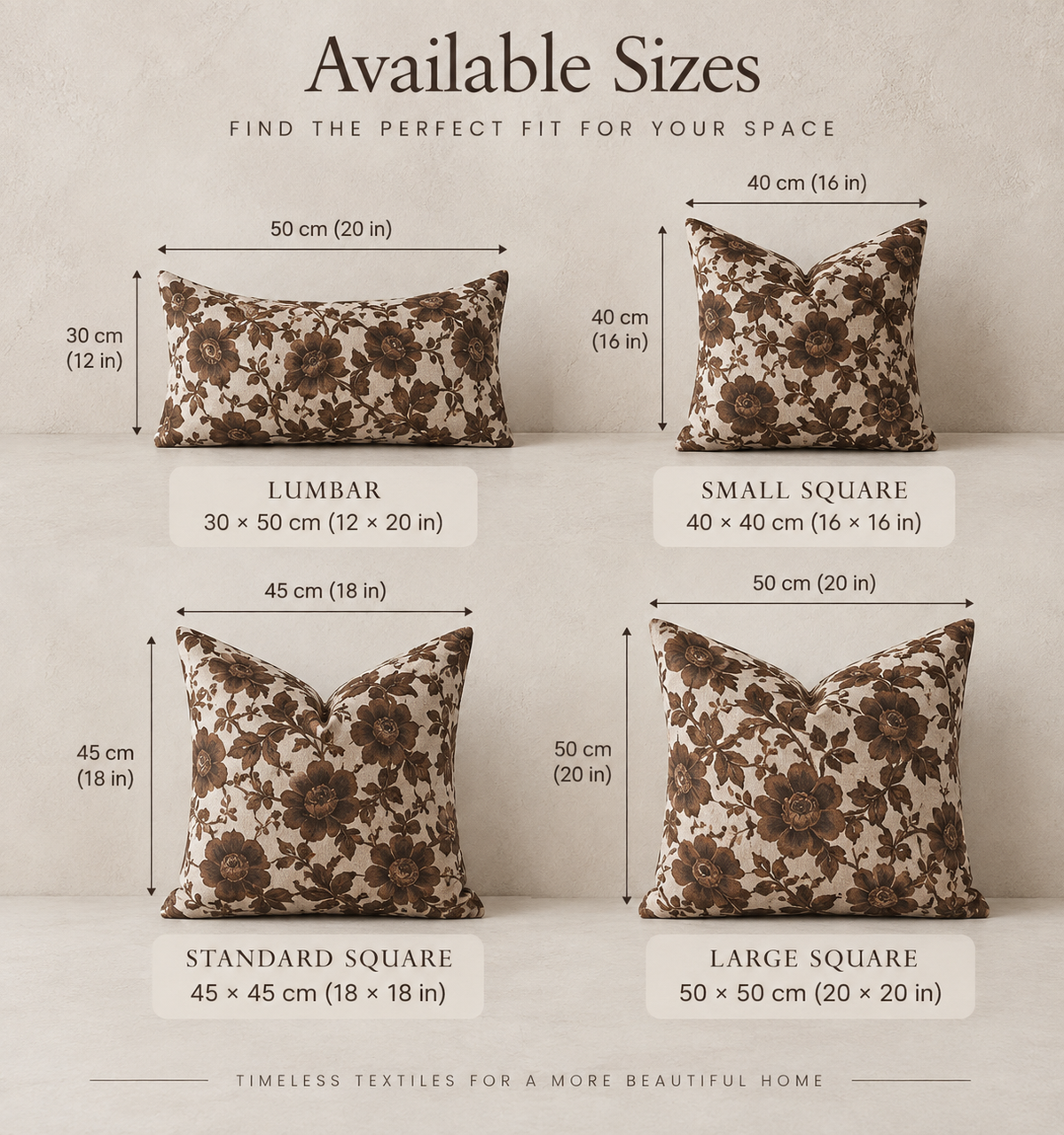 The Heritage Floral Cushion Collection