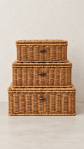 The Provence Rattan Storage Boxes