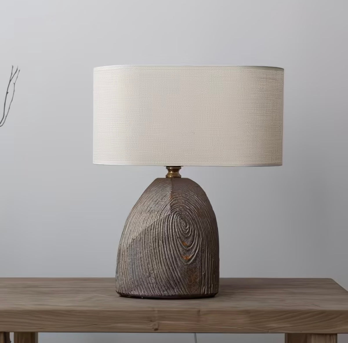 The Elara Textured Table Lamp