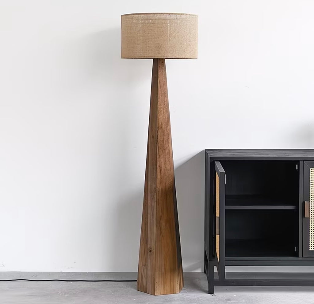The Arden Wood Floor Lamp
