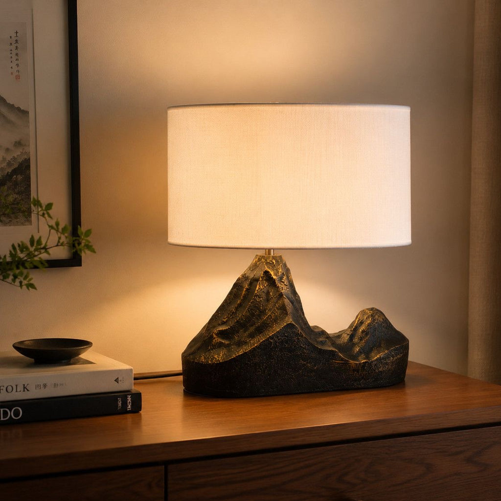 The Montagne Sculptural Table Lamp