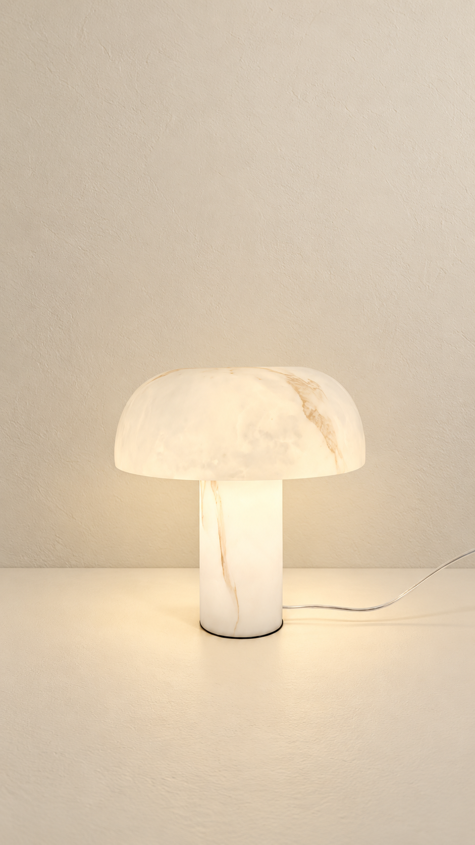 The Lumière Alabaster Table Lamp