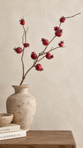 The Pomegranate Branch | Decorative Faux Botanical Stem