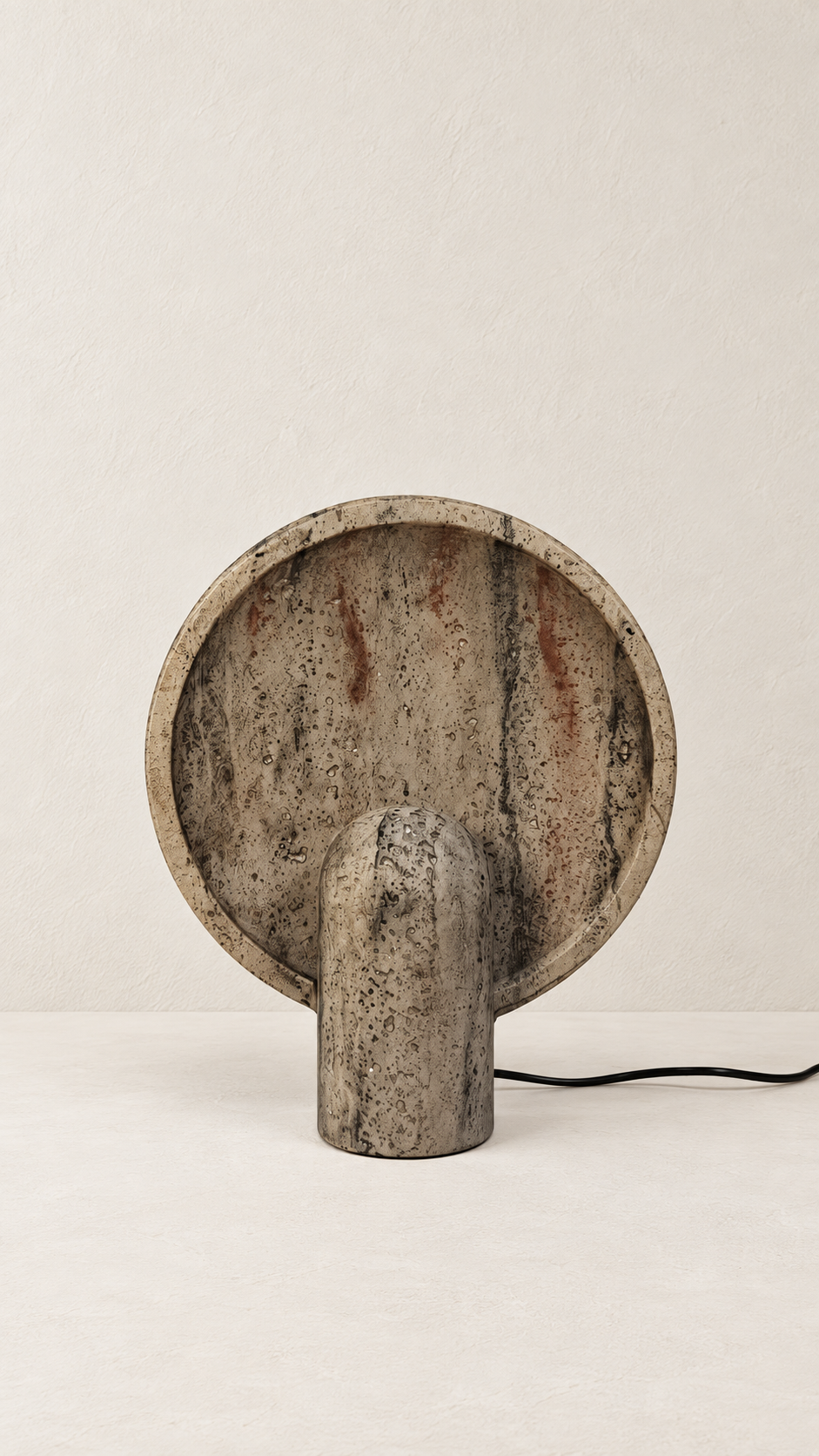The Orbis Stone Table Lamp