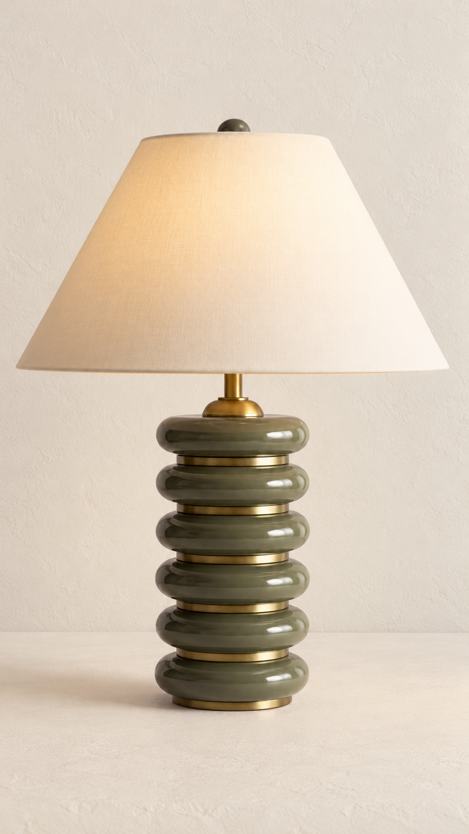 The Lucienne Olive Table Lamp