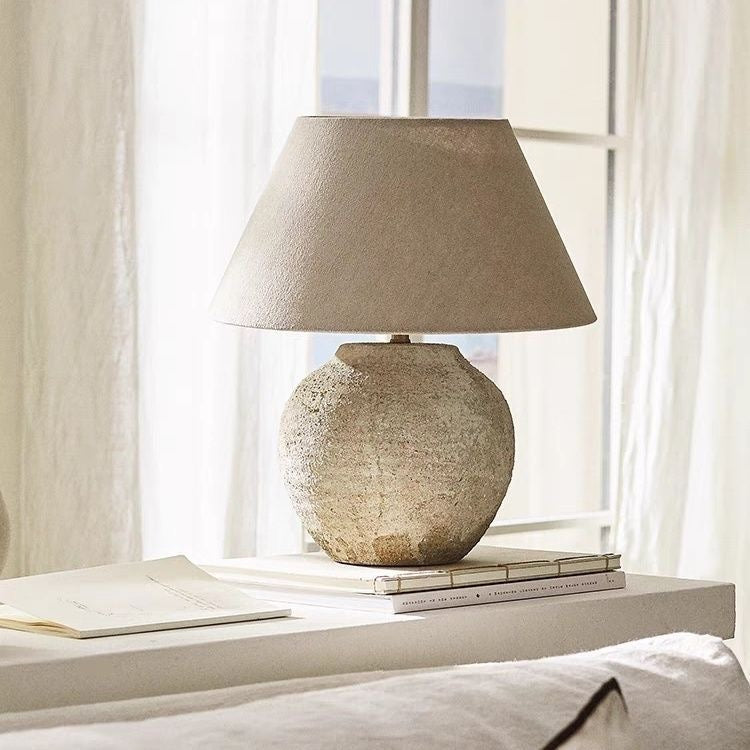 The Toscana Rustic Stone Table Lamp