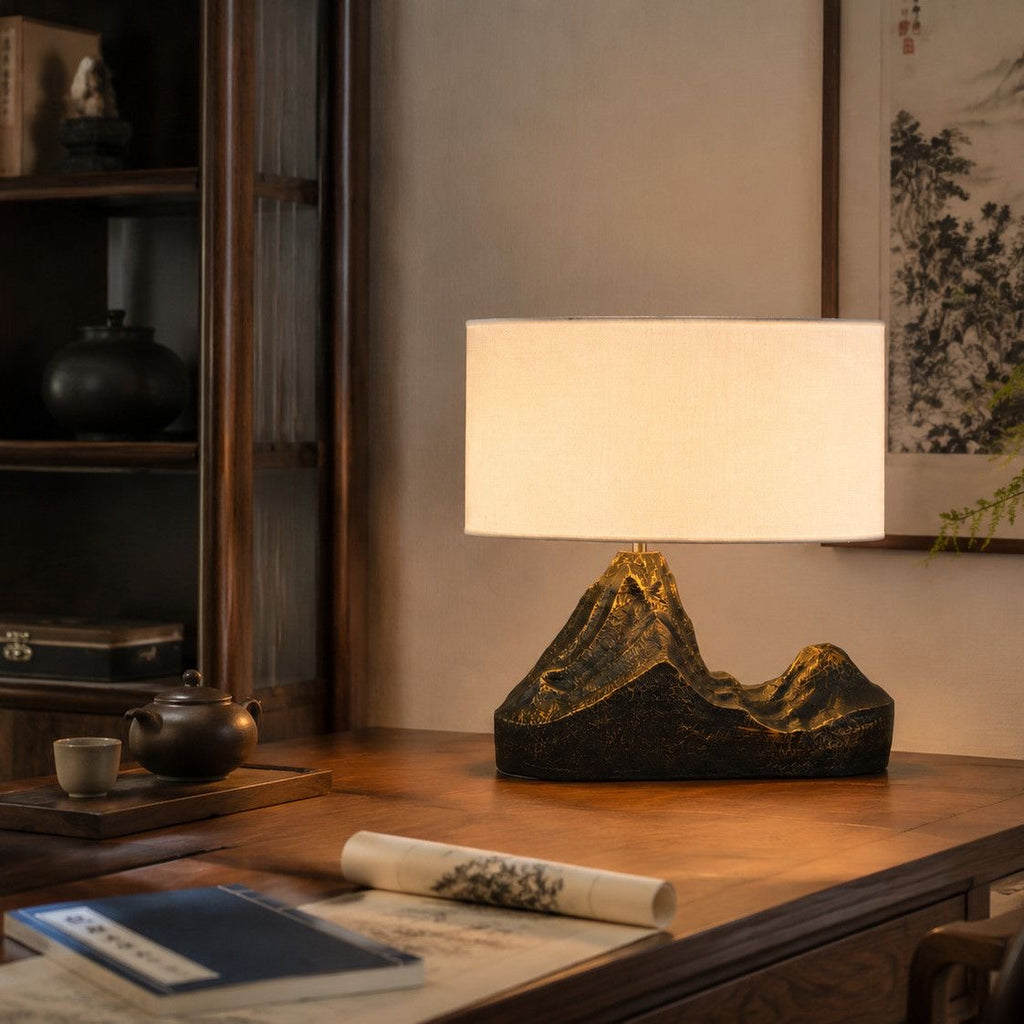 The Montagne Sculptural Table Lamp