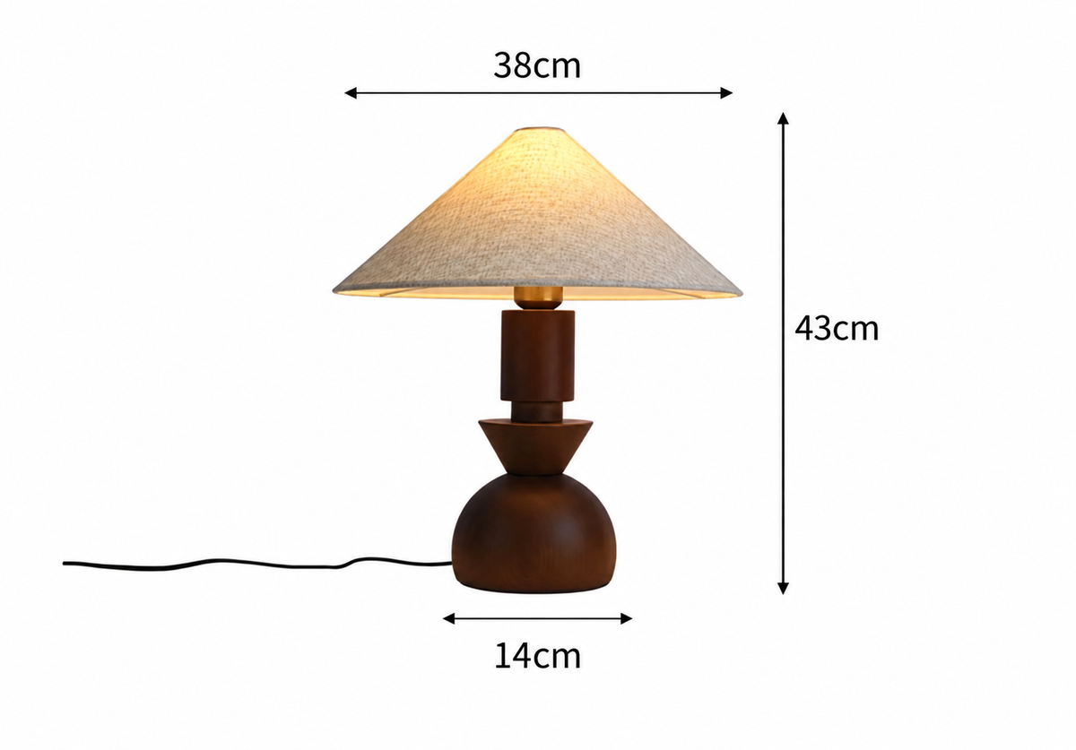 The Sienna Sculptural Table Lamp