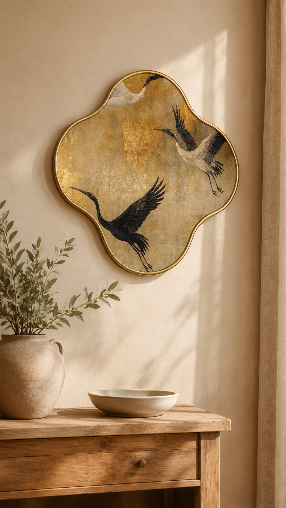The Kyoto Crane Wall Art