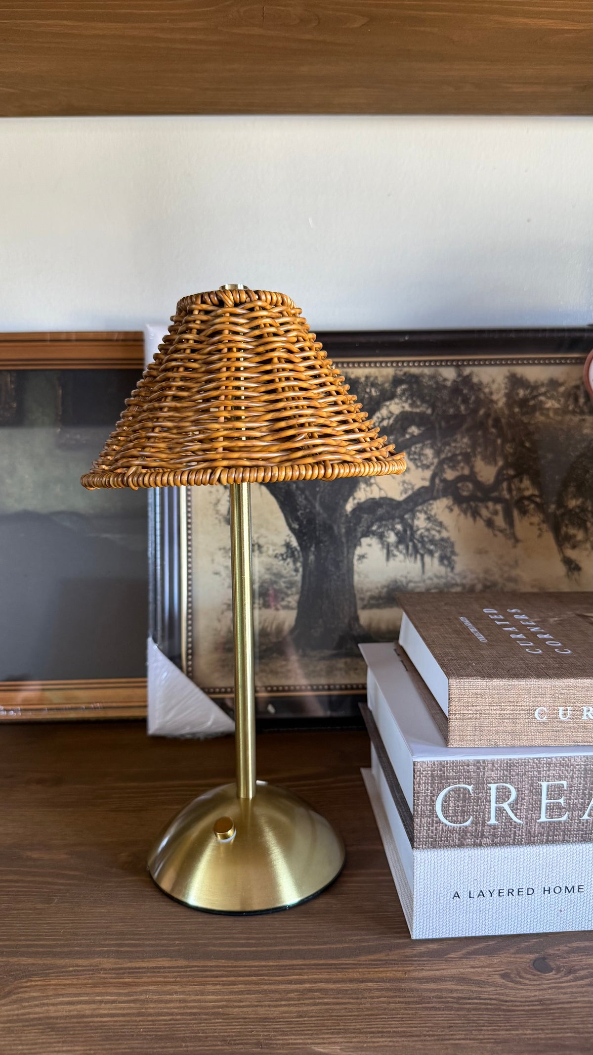 Cici Wicker Mini Lamp